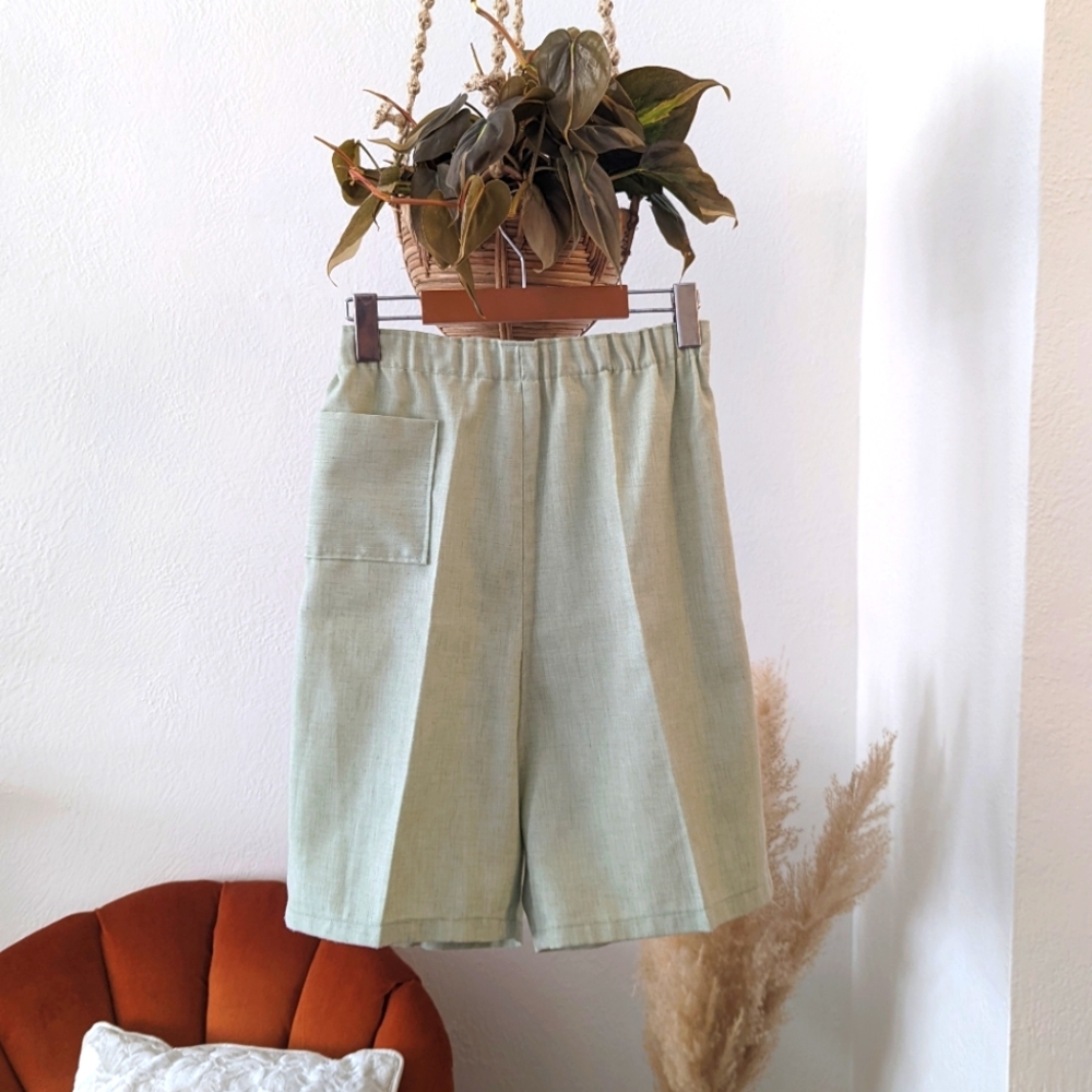 Mint green vintage shorts